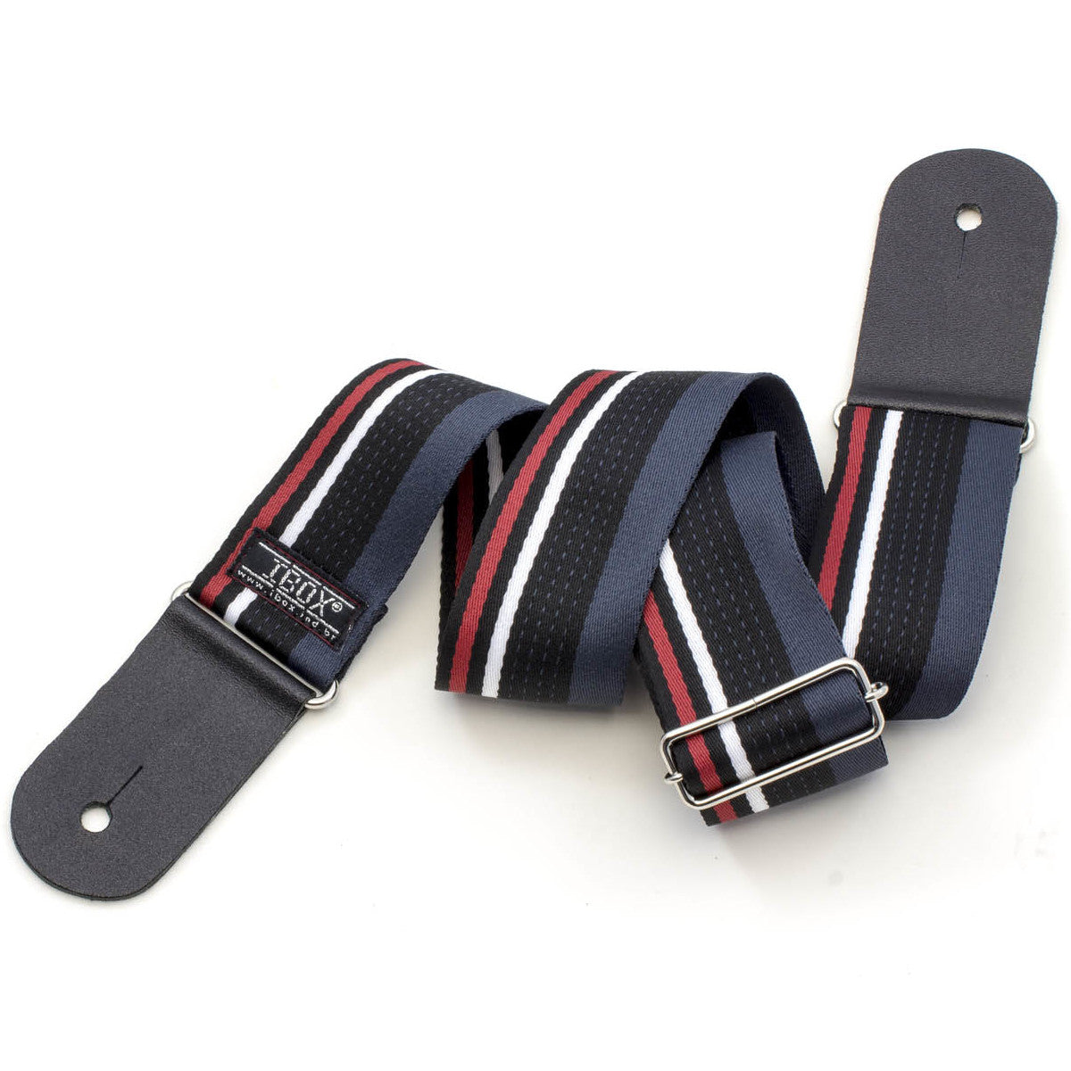 Correia Comfort 5cm Listras Com Ponteiras De Couro Ck505 Chumbo