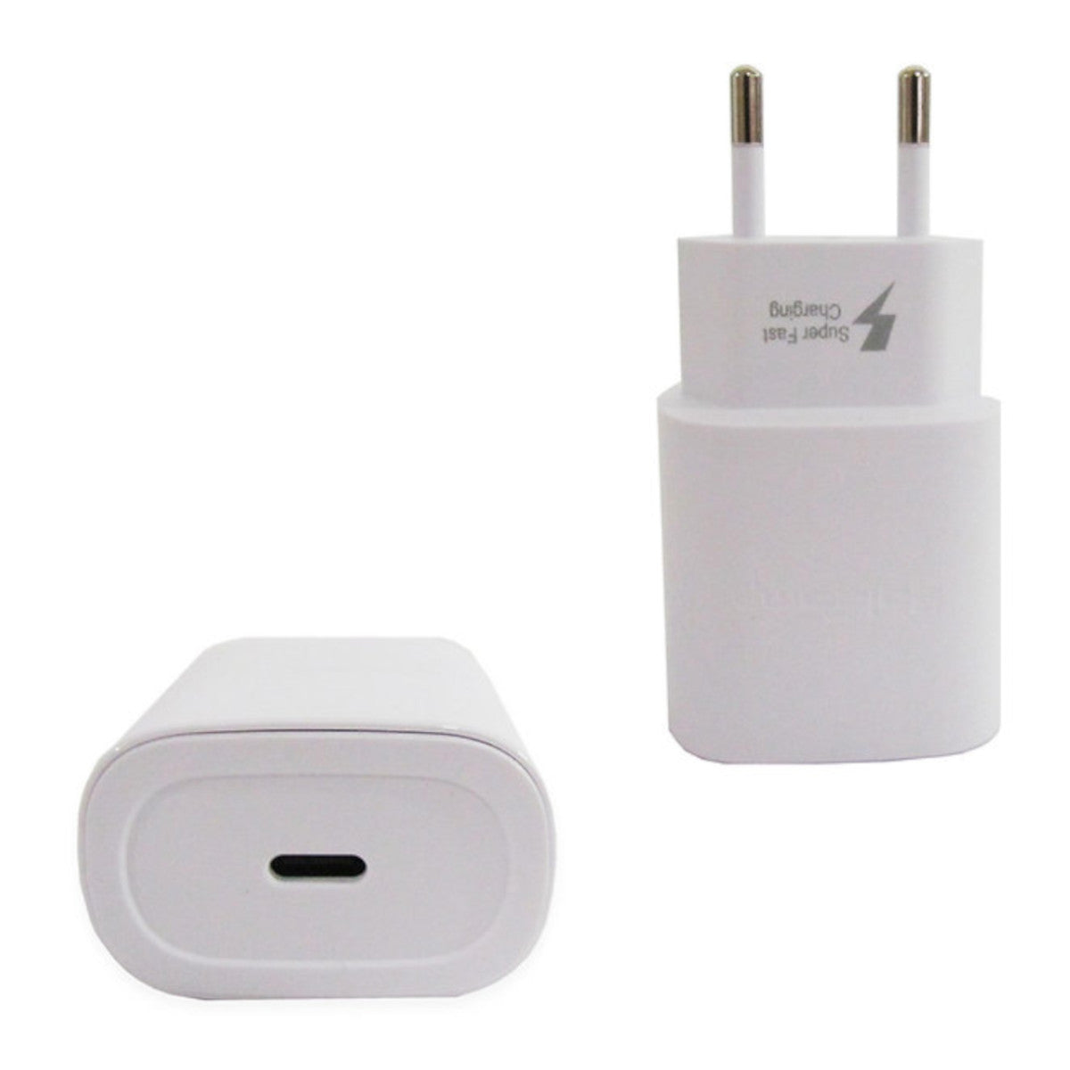 Carregador De Celular Samsung/xiaomi/motorola/realme Carga Rapida 25w Cabo Usb-c X Usb-c 1m Branco - Sa45381kit