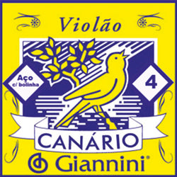 Corda Aco Violao C/ Bolinha Geswb4 4a (re) C/6 Giannini