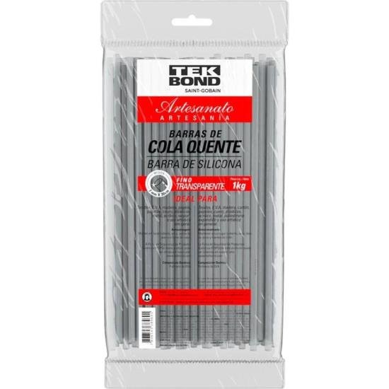 Cola Silicone Em Barras 7mm Tekbond