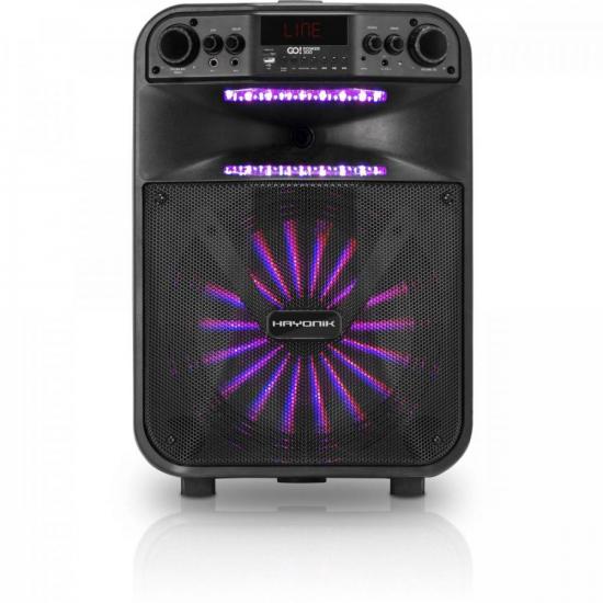 Caixa Multiuso Portátil Bluetooth/MicroSD/USB/FM 200W GO!POWER 300