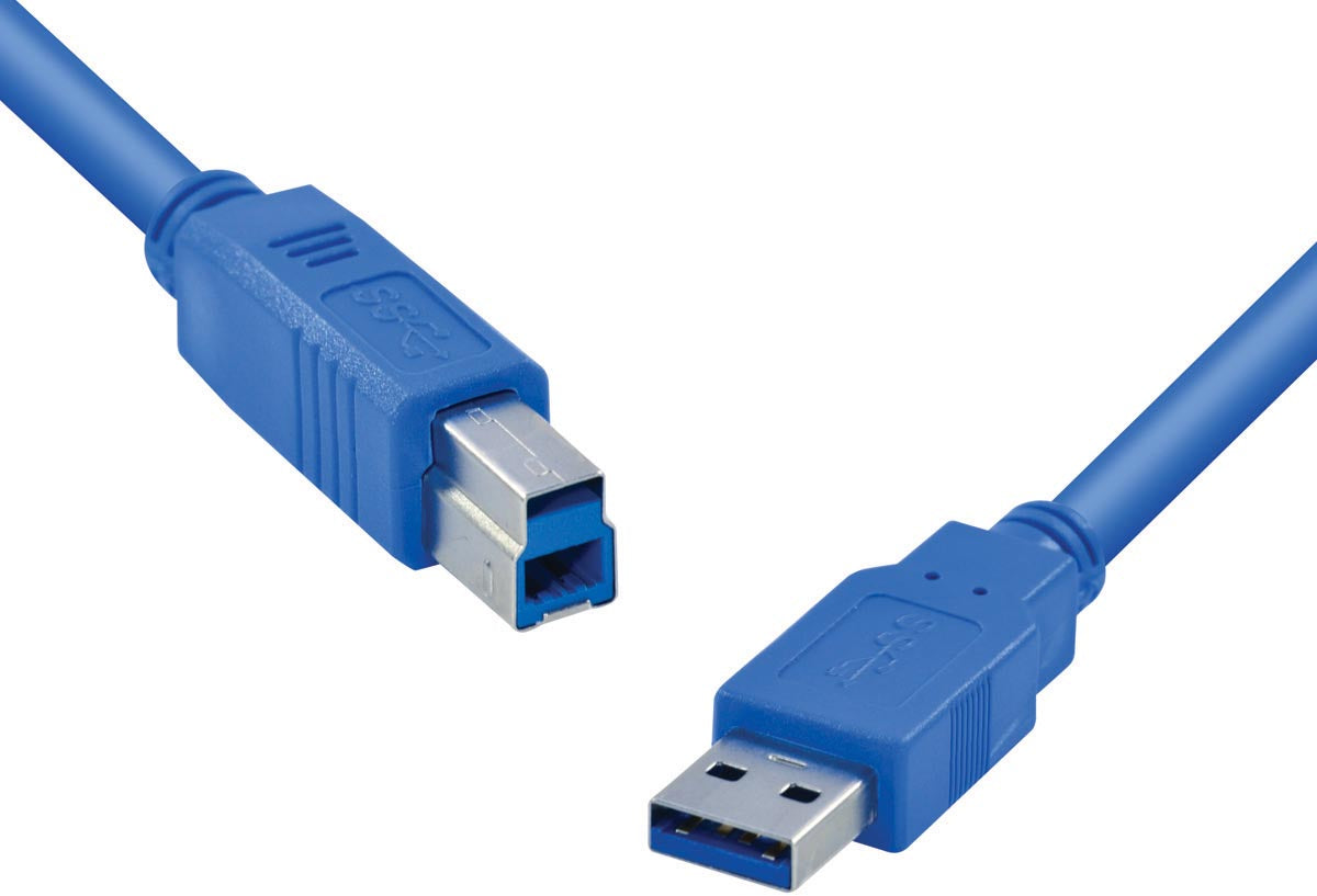 Cabo Usb Para Impressora 3.0 Usb A X Usb B 2m - U3ambm-2