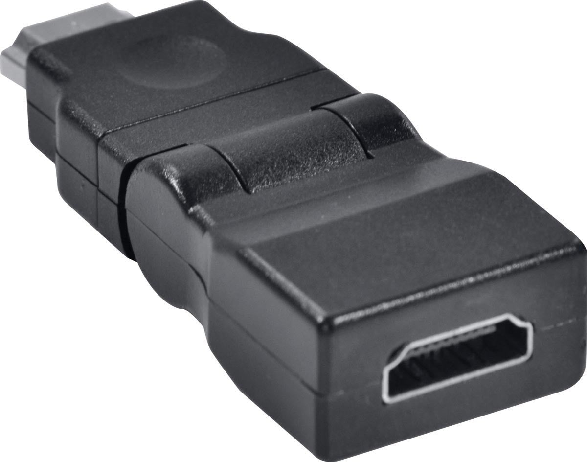Adaptador Hdmi Femea X Hdmi Macho 360º Ahhf-a360 - PC / 5