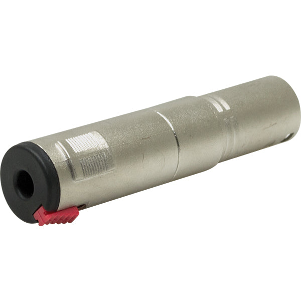 Adaptador Xlr 3 Pin Macho X P10 Femea Stereo Com Trava Nicke Pct C/10 Loud