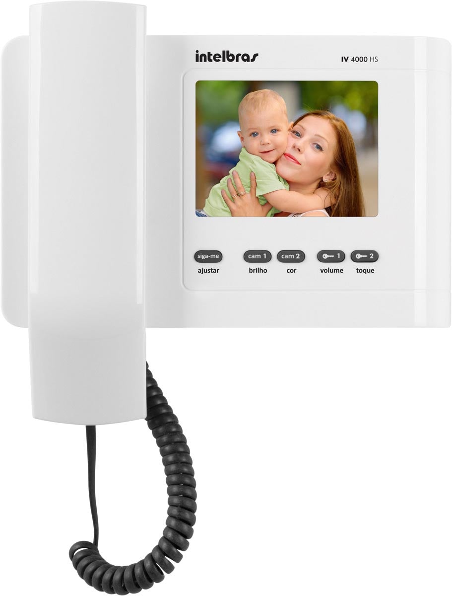 VIDEO PORTEIRO IV 4010 HS BRANCO 4520020