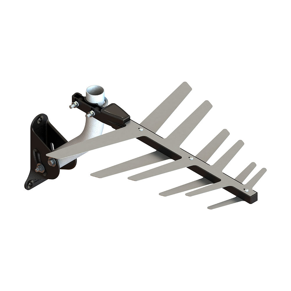 Antena Externa Digital Para Tv 2 Em 1 Hdtv/uhf Dtv-1500 Com Mastro E Cabo 10 Metros