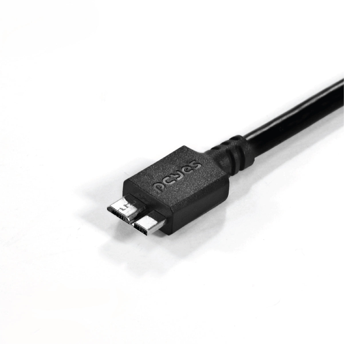 Cabo Para Hd Externo Usb A 3.0 Macho Para Micro Usb B 3.0 (10 Pinos) Macho 28awg Puro Cobre 5 Metros - Puamcm3-5
