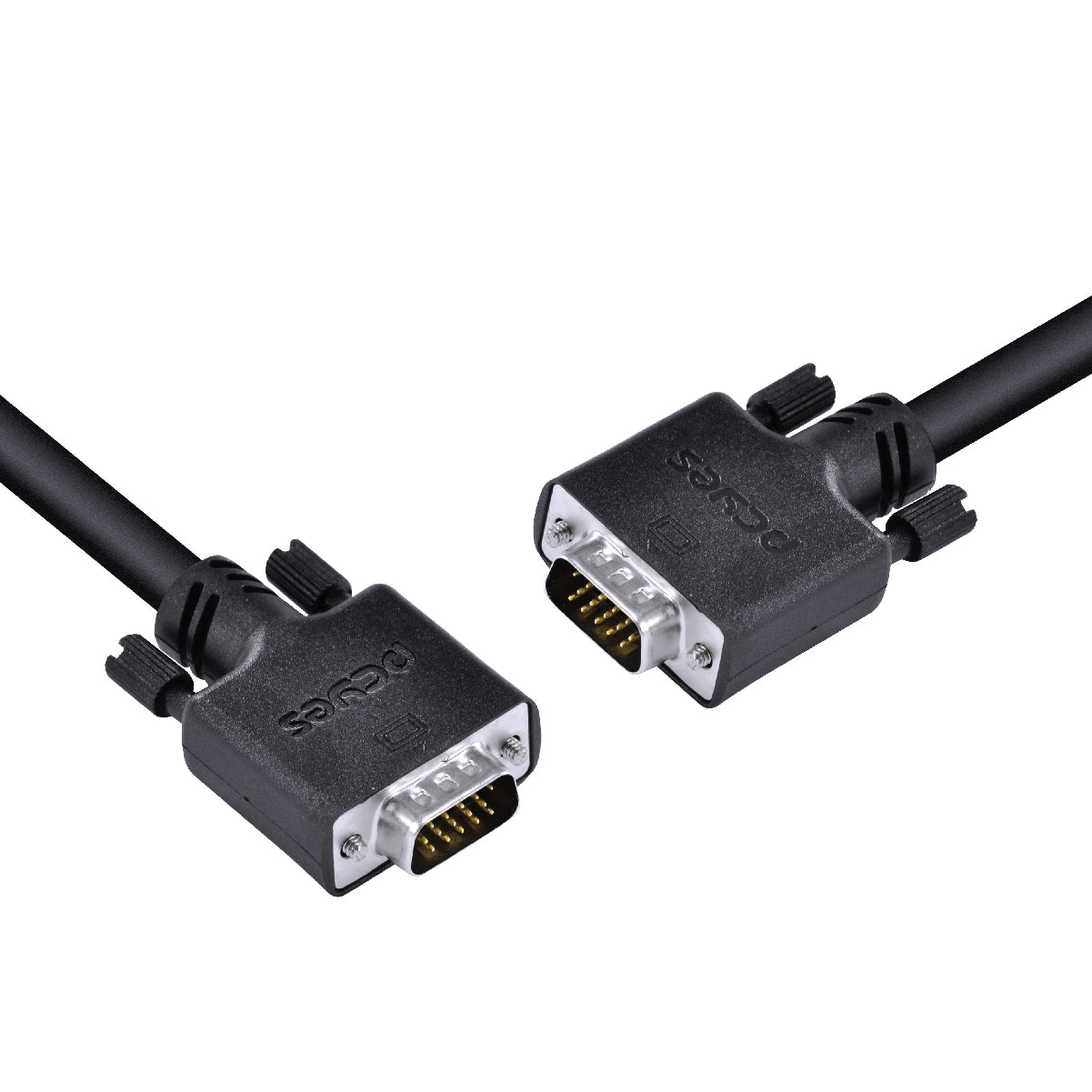 Cabo De Vídeo Vga 15 Pinos Macho Para Vga 15 Pinos Macho 28awg Puro Cobre 5 Metros - Pvm15-5