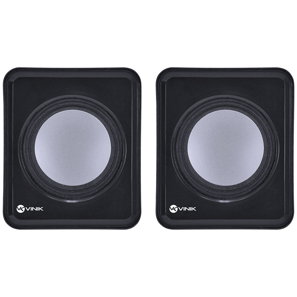 Caixa De Som 2.0 Usb 5v 2x 1w Com Controlador De Volume - Vs-01