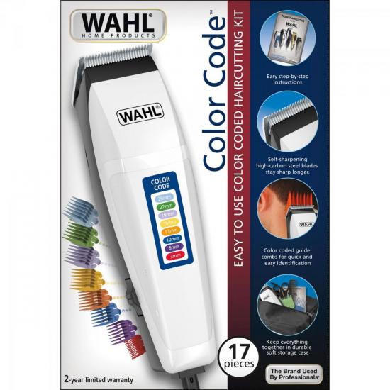 Máquina de Corte 220V COLOR CODE Branca WAHL