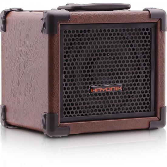 Caixa Multiuso 20W Bluetooth/USB/SD/FM IRON 80 Marrom HAYONIK