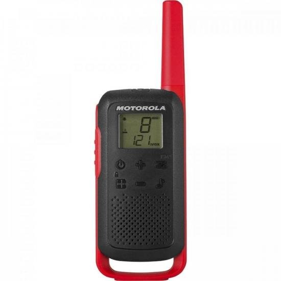 Rádio Comunicador Talkabout 32km T210BR Vermelho/Preto MOTOROLA - PAR / 2