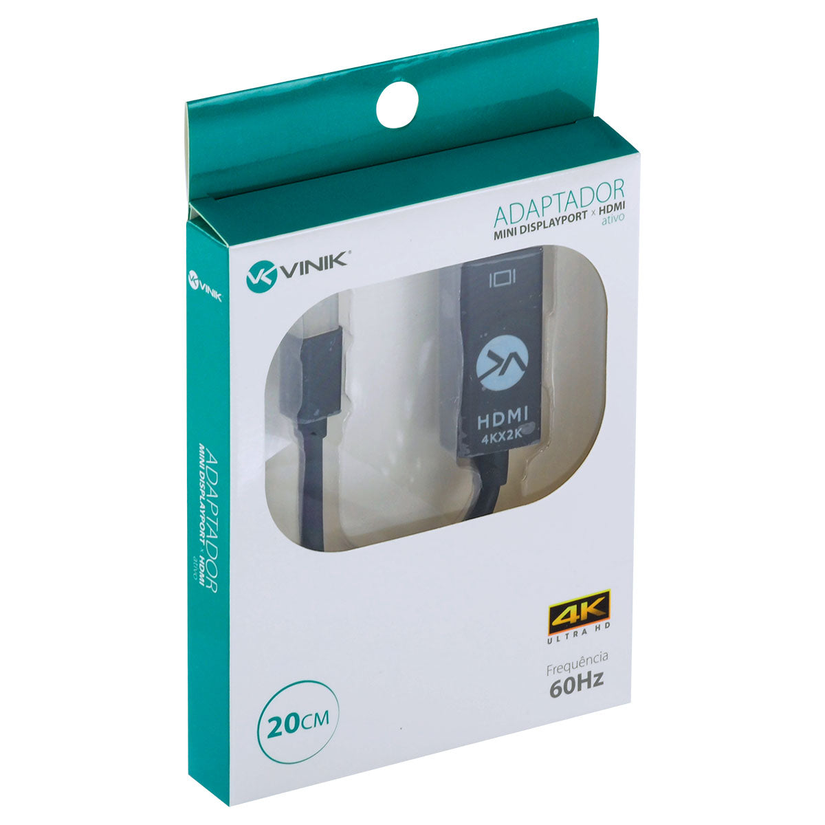 Adaptador Mini Displayport1.2v X Hdmi Ativo 4k 20cm Mdphdmi-a20