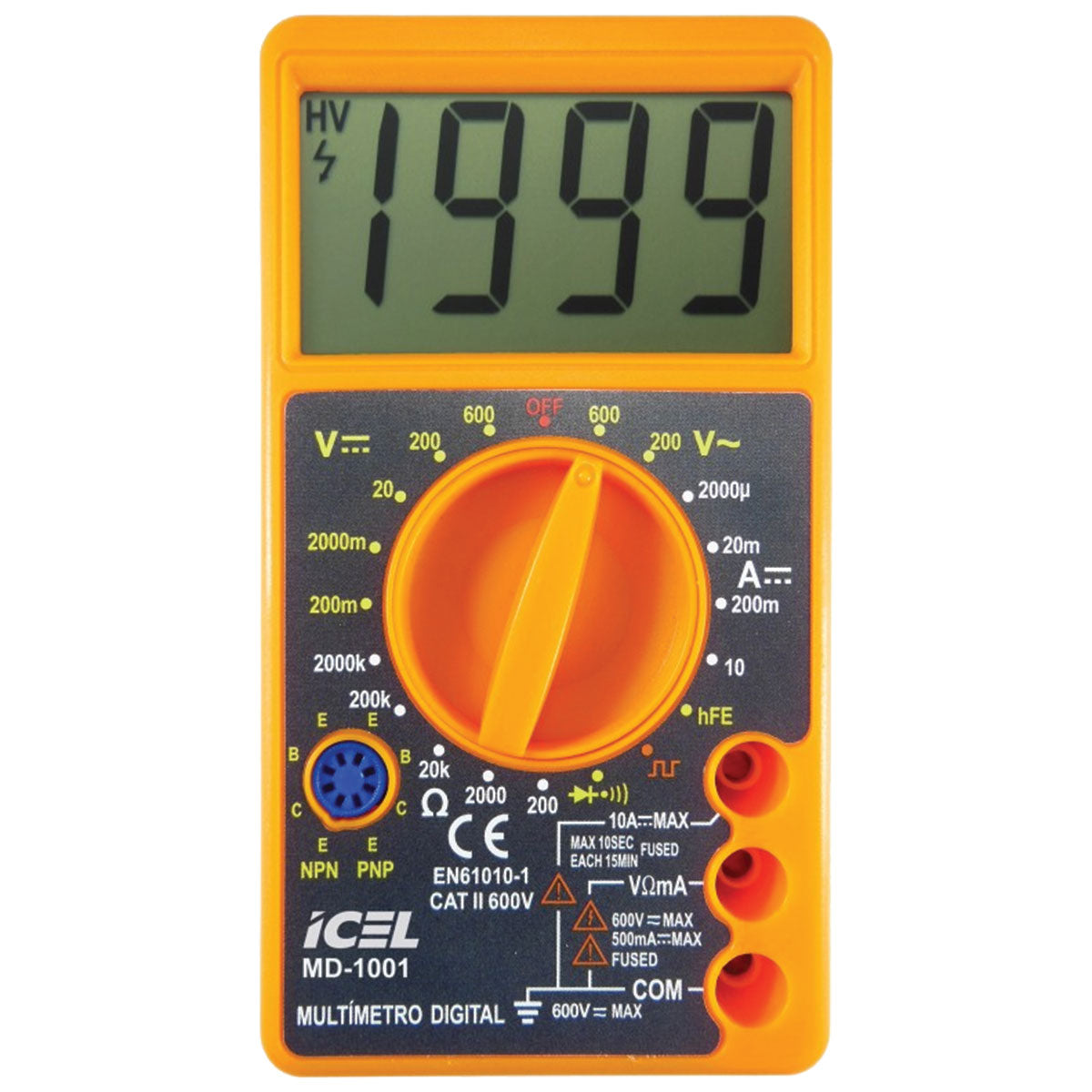 MULTÍMETRO DIGITAL MD-1001