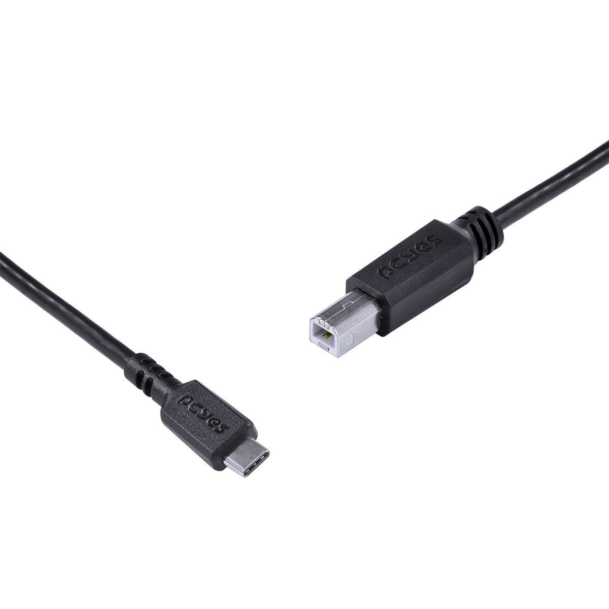Cabo Para Impressora Usb Tipo C Para Usb B 2.0 1 Metro Preto - Pucbp-1