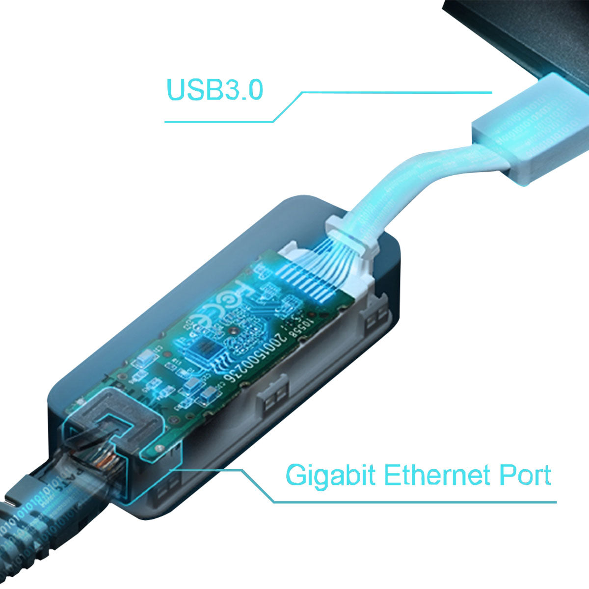 Adaptador De Rede Ethernet Gigabit Usb 3.0 Ue300