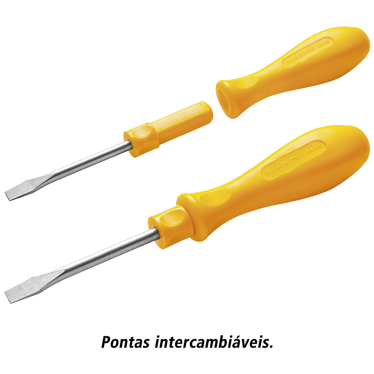 Jogo De Chaves De Fenda Com Pontas Intercambiáveis 6 Peças