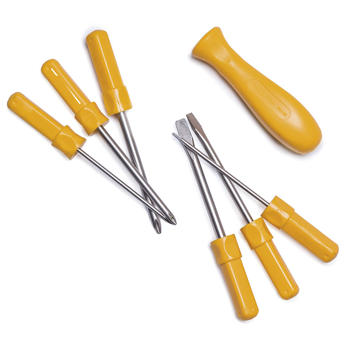 Jogo De Chaves De Fenda Com Pontas Intercambiáveis 6 Peças