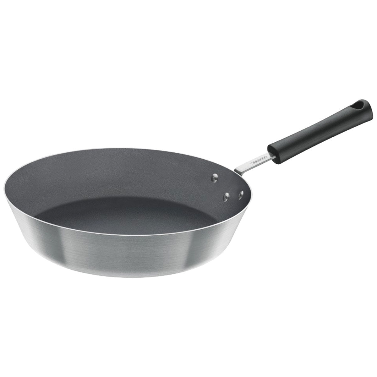 Frigideira Profissional Em Alumínio Acabamento Externo Lixado Antiaderente Starflon T3 Cabo Baquelite 28 Cm 3,2 L