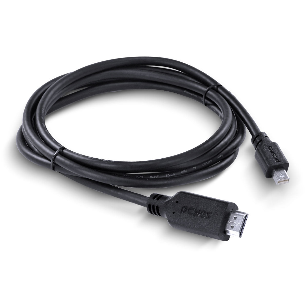 Cabo Mini Displayport Macho Para Hdmi 2.0 Macho 2 Metros - Pmdph4k-2