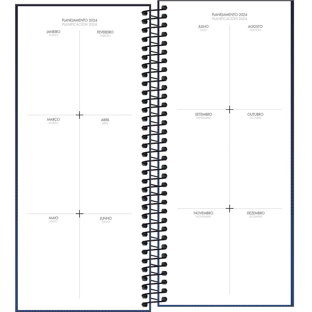 Agenda Executiva 11,9 X 27,5 Cm Comercial Ideale 2024