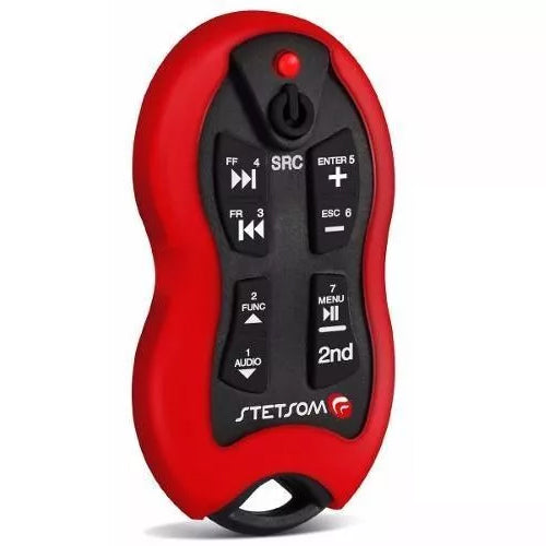 Controle Longa Distancia 500m 16 Funcoes Sx2 Vermelho Stetsom
