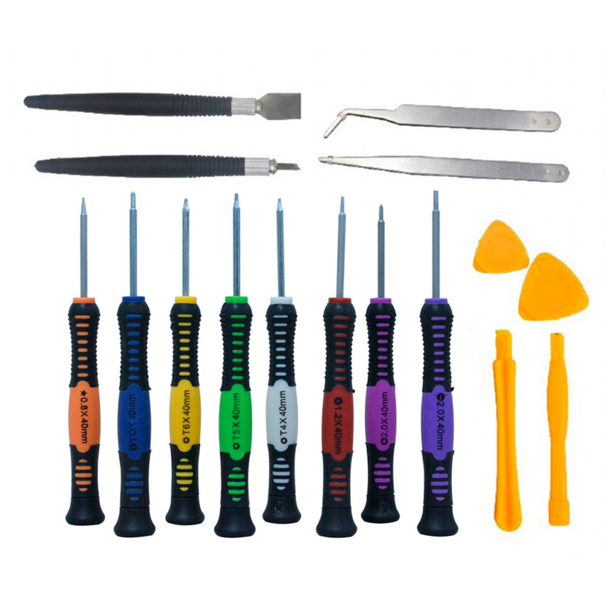 Jogo De Chaves Com 16 Peças Para Smartphones E Tablets Hc-16