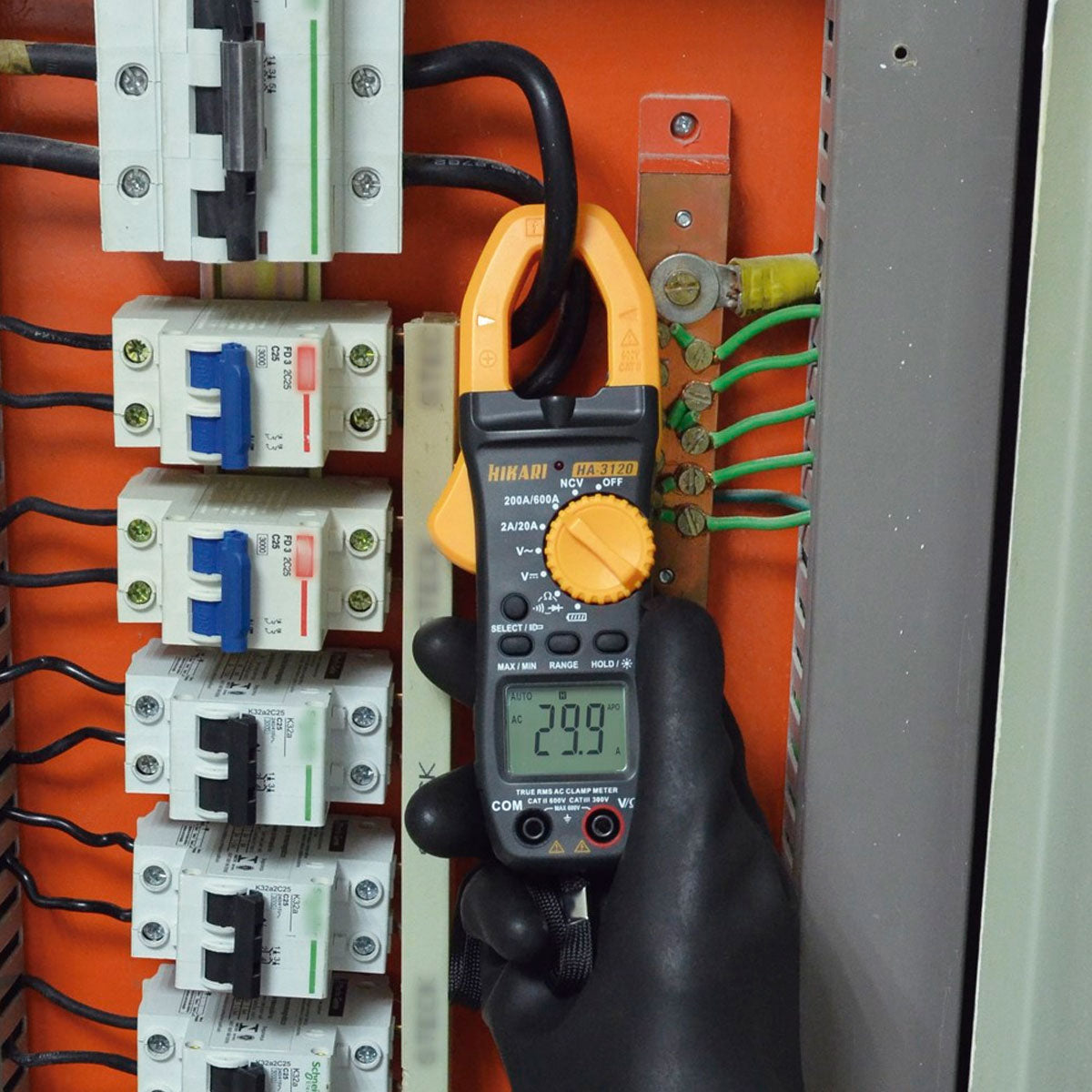 ALICATE AMPERIMETRO DIGITAL HA-3120