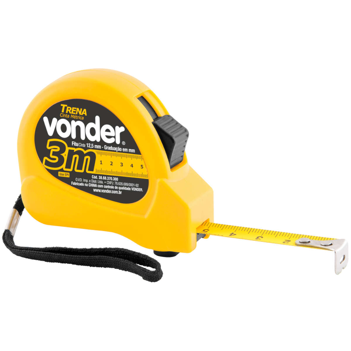 Trena Curta De Aco 3m X12.5mm