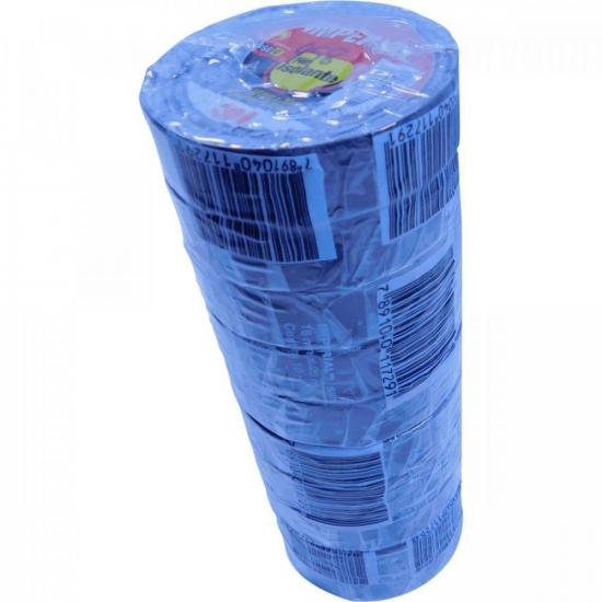 Fita Isolante 18mm x 20m IMPERIAL SLIM Preta 3M - DEZ / 10