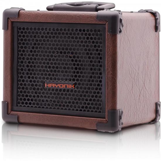 Caixa Multiuso 20W Bluetooth/USB/SD/FM IRON 80 Marrom HAYONIK