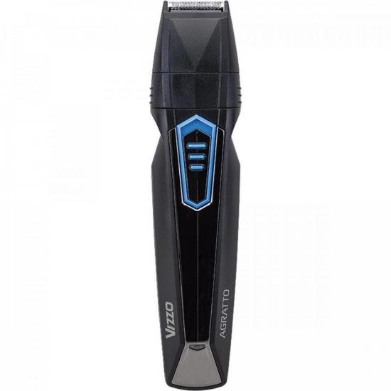 Aparador de Pelos 7 em 1 Bivolt VIZZO AP-03 Preto AGRATTO