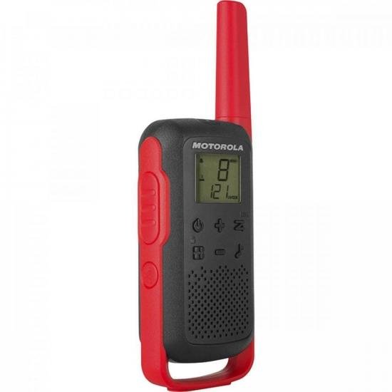 Rádio Comunicador Talkabout 32km T210BR Vermelho/Preto MOTOROLA - PAR / 2