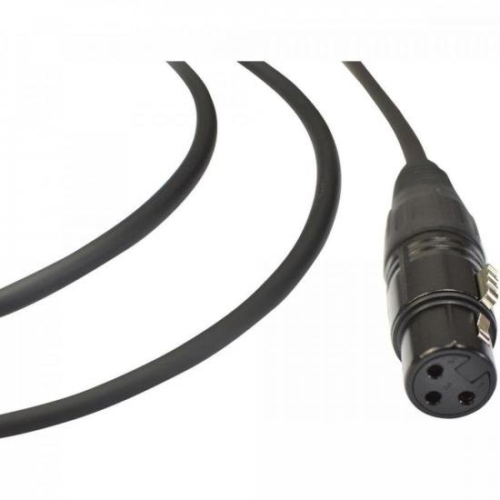 Cabo XLR Macho x XLR Fêmea 4,57m Ninja LW B Santo Angelo