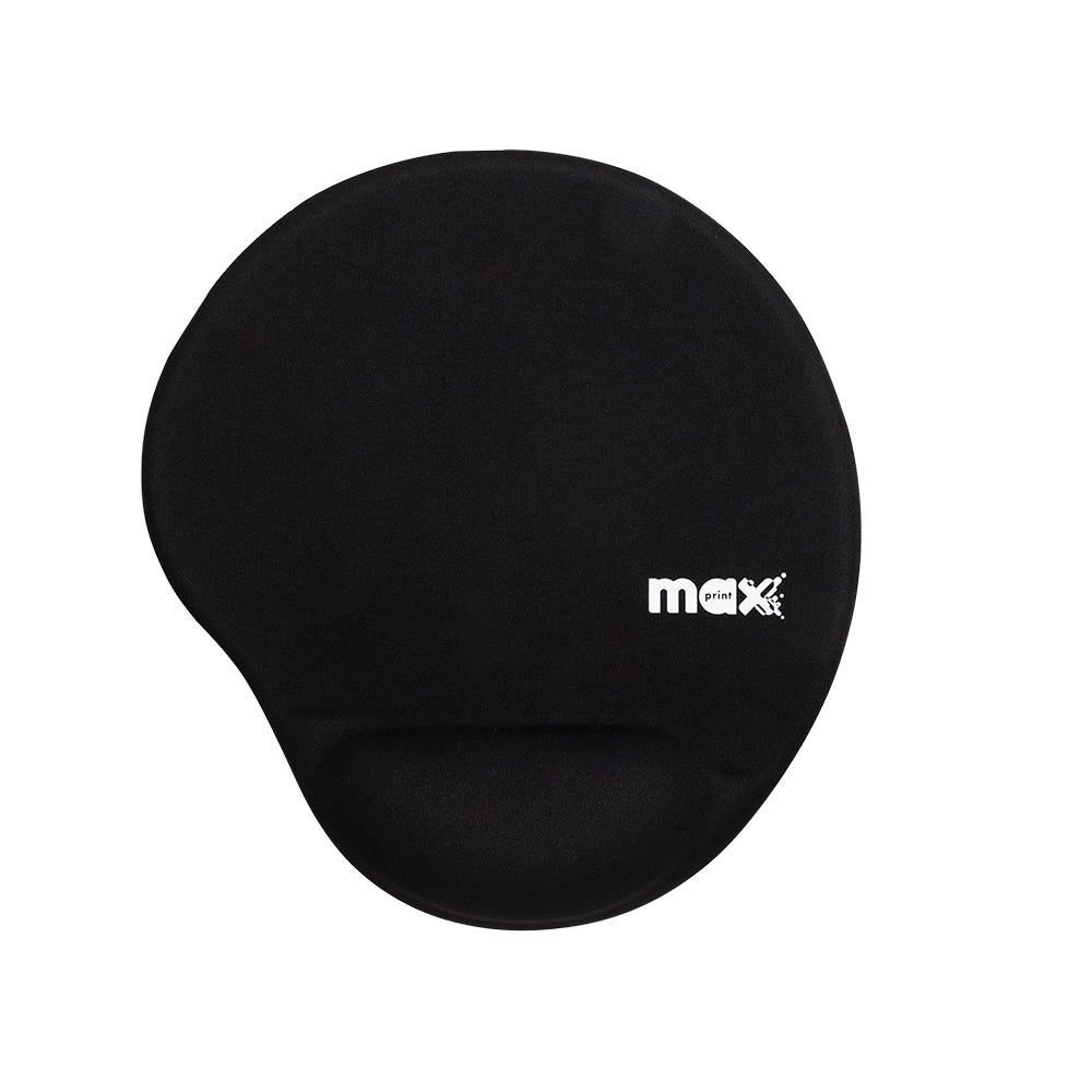 Base Para Mouse Com Apoio Em Gel Preto Maxprint