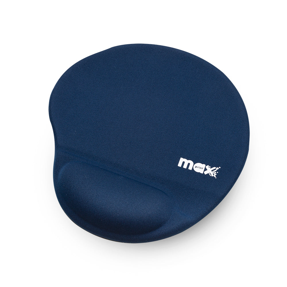 Base Para Mouse Com Apoio Em Gel Azul Maxprint