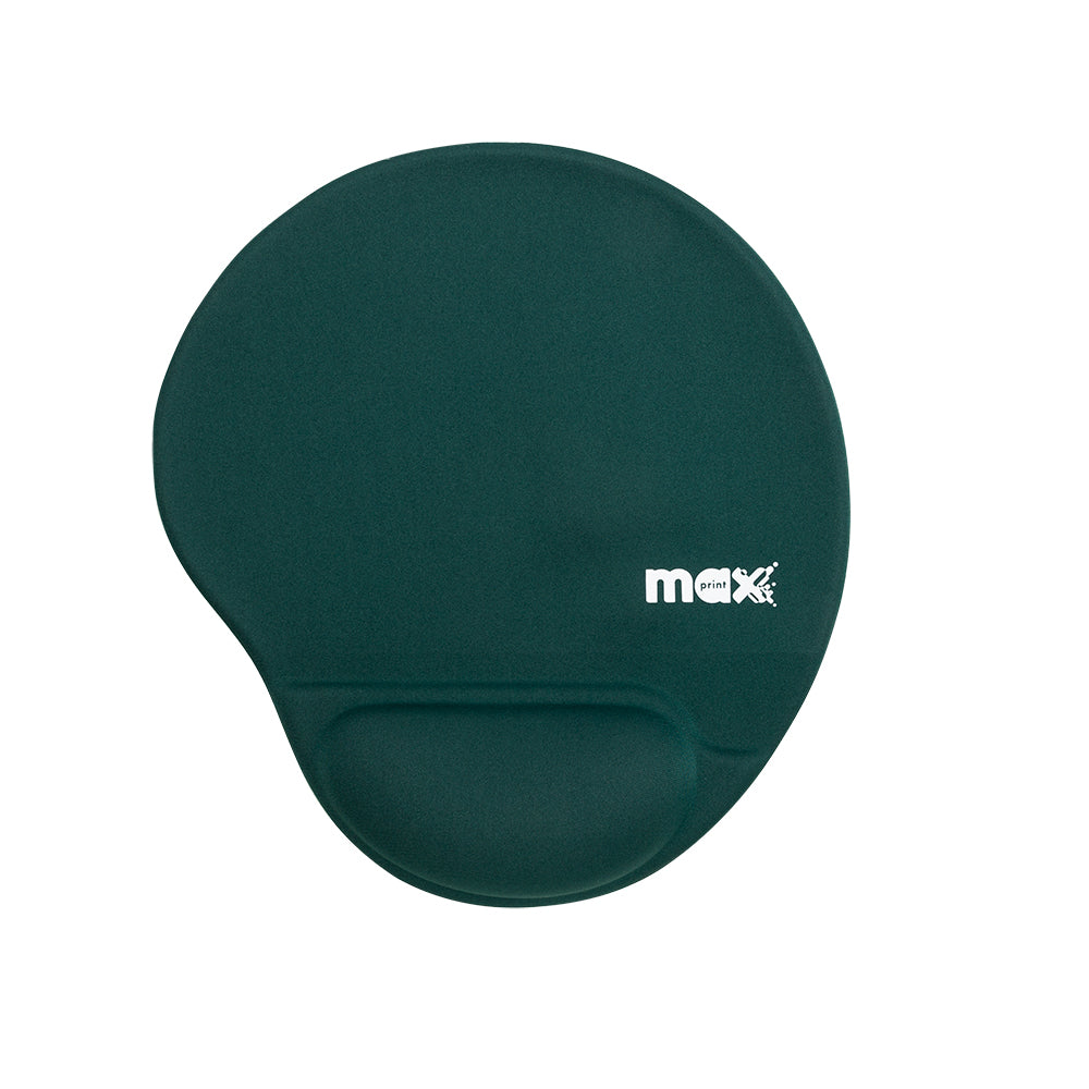 Base Para Mouse Com Apoio Em Gel Verde Maxprint