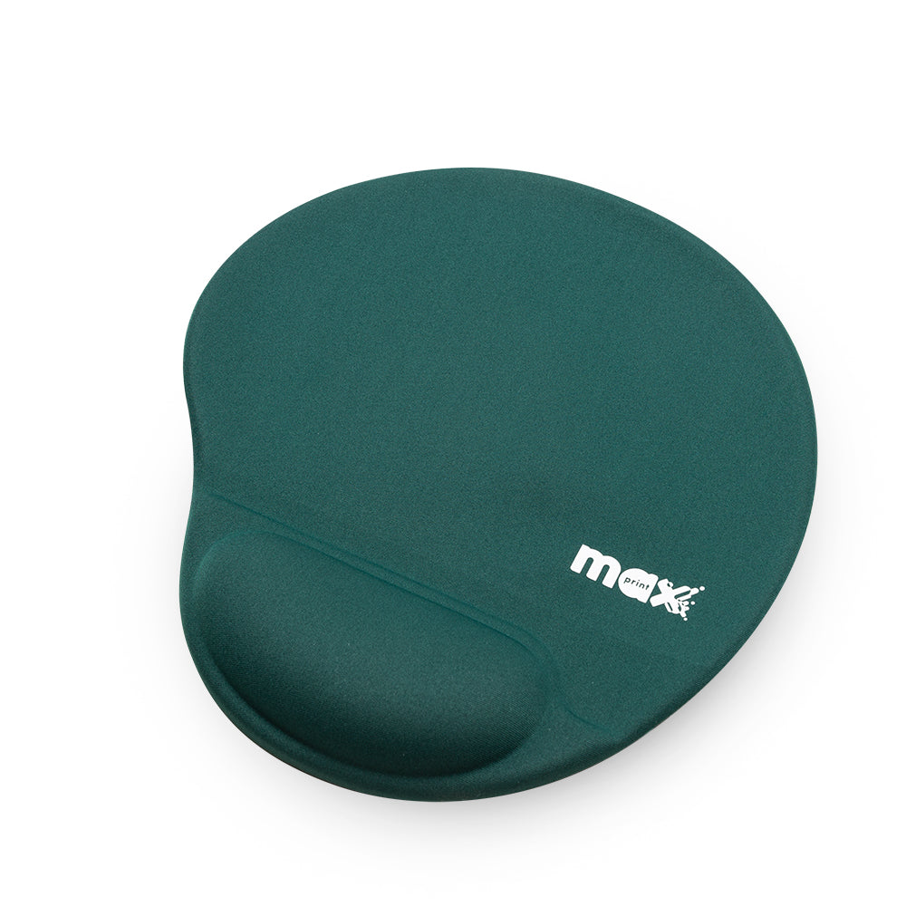 Base Para Mouse Com Apoio Em Gel Verde Maxprint