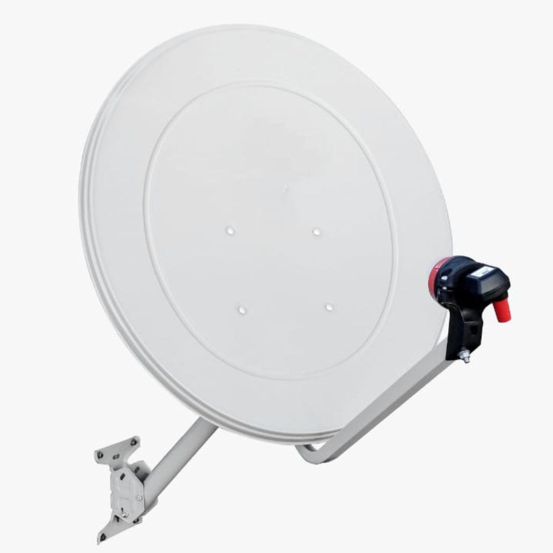 Antena Ku 60cm (pedestal 60cm) C/6 Offset (br) S/ Logo