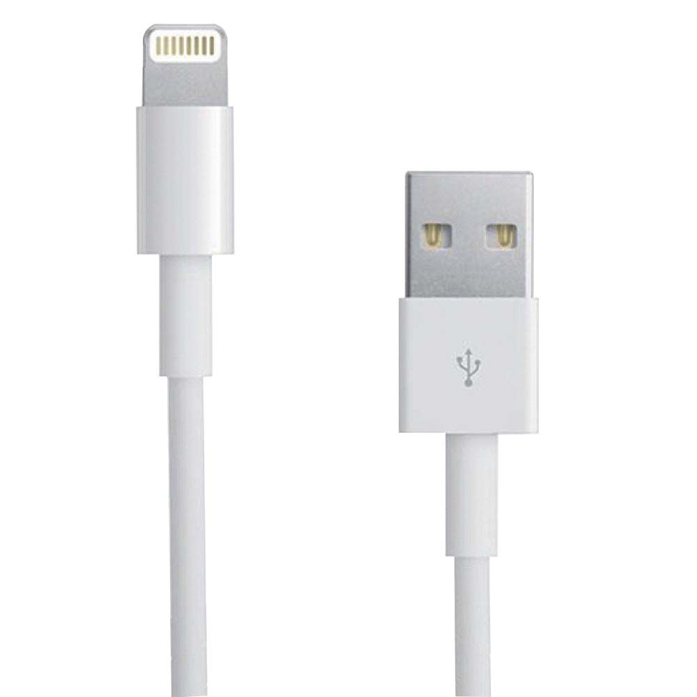 Cabo Carregador Usb Lightning Iphone 2.4a 1m Casu-100l Branco Proeletronic