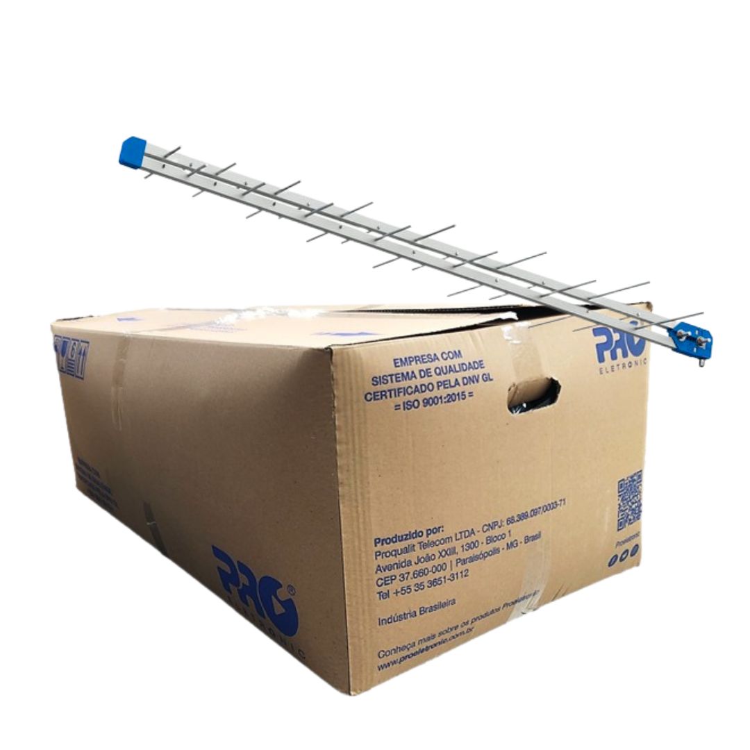 Antena Uhf Super Log Periodica 32 Elementos Pq45-1300hdlte C/20  Proeletronic