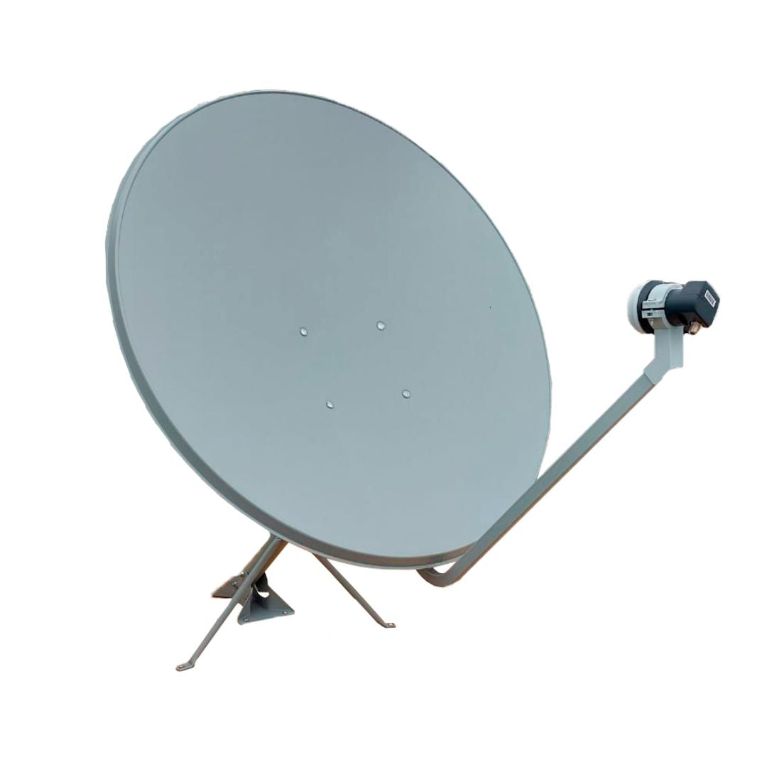 Antena Ku 75cm C/4 Offset (pedestal 60cm) S/ Logo