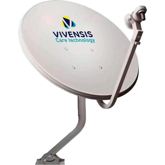 Antena Parabólica Care Technology Banda KU 60cm Vivensis