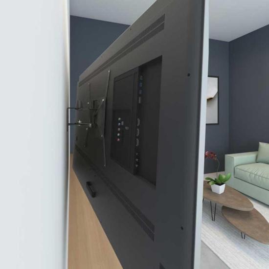 Suporte Articulado para TV 14"~56" STPA600 Preto MULTIVISÃO