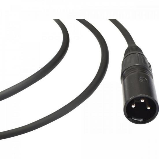 Cabo XLR Macho x XLR Fêmea 4,57m Ninja LW B Santo Angelo