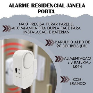 Alarme Sonoro para Portas e Janelas