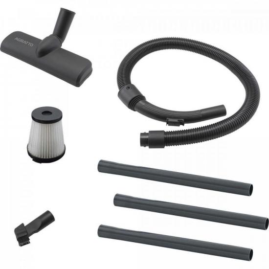 Aspirador de Pó Ciclone Agratto Praticci 1500W Roxo 220v