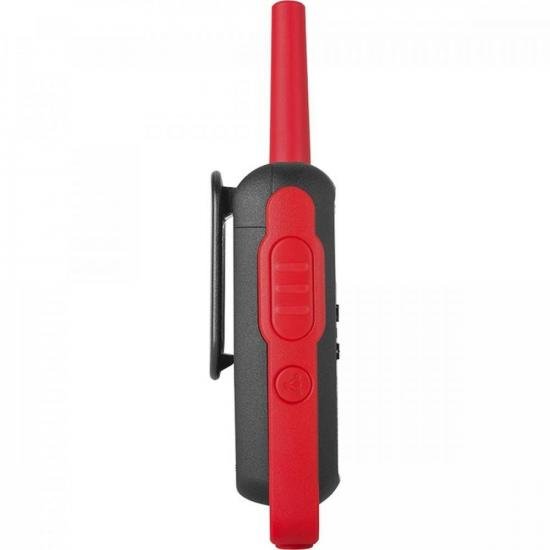 Rádio Comunicador Talkabout 32km T210BR Vermelho/Preto MOTOROLA - PAR / 2