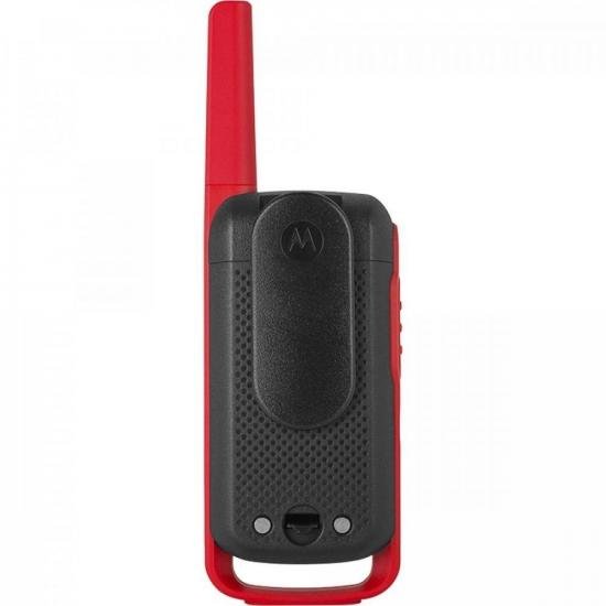 Rádio Comunicador Talkabout 32km T210BR Vermelho/Preto MOTOROLA - PAR / 2