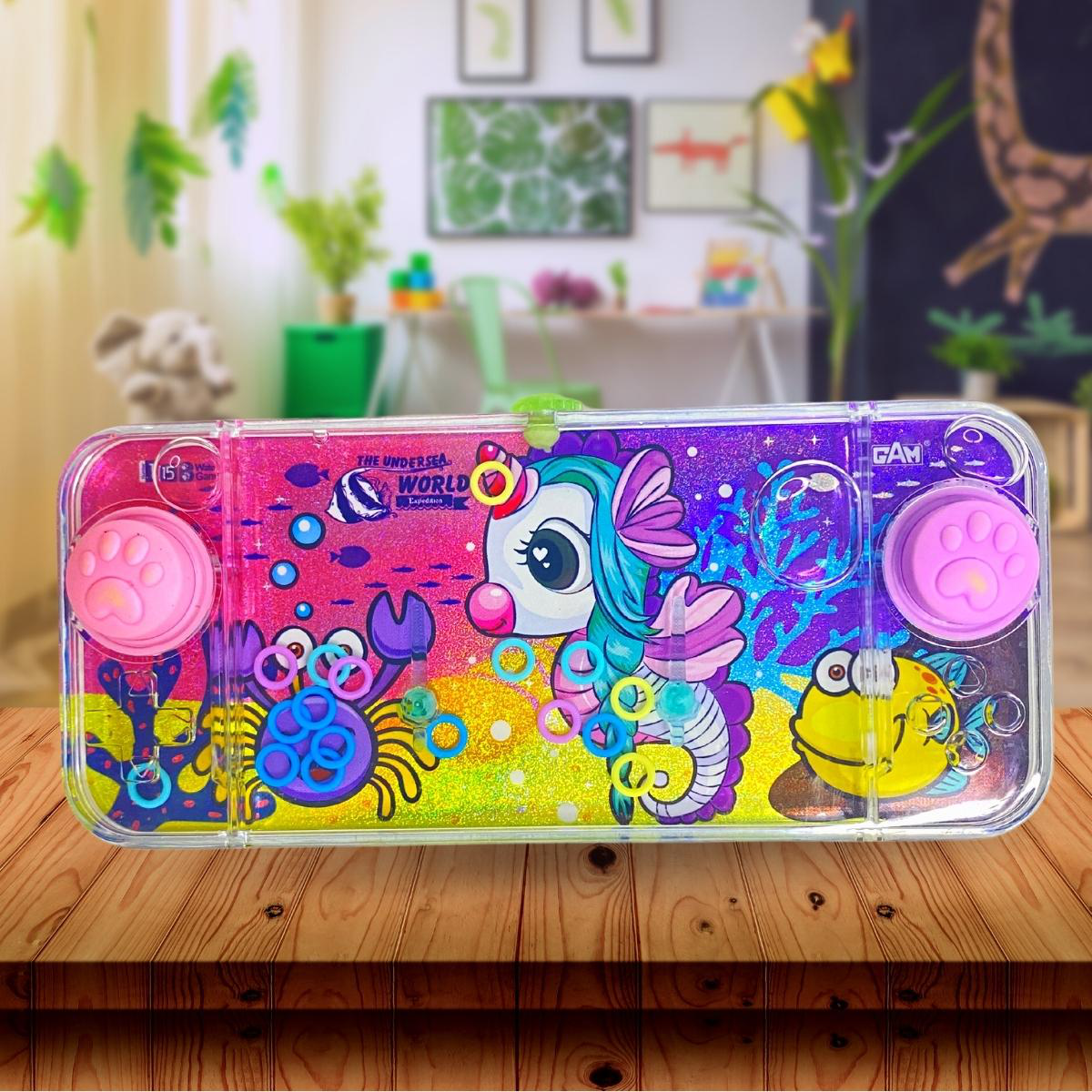 Aquaplay Jogo De Argolas Retro Play Game Animais Marinhos